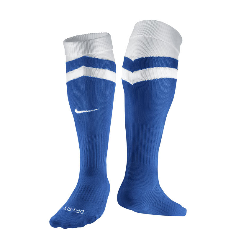 Nike Vapor Sock Socks Royal/White Large (11-13, 10-13, Etc.) - Third Coast Soccer