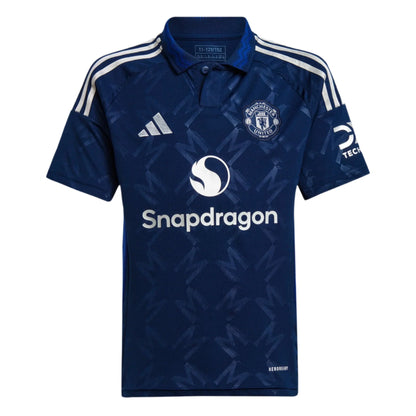 adidas Youth Manchester United Away Jersey 24/25 Club Replica Closeout - Third Coast Soccer