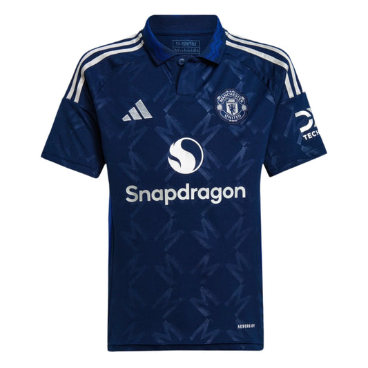 adidas Youth Manchester United Away Jersey 24/25 Club Replica Closeout - Third Coast Soccer