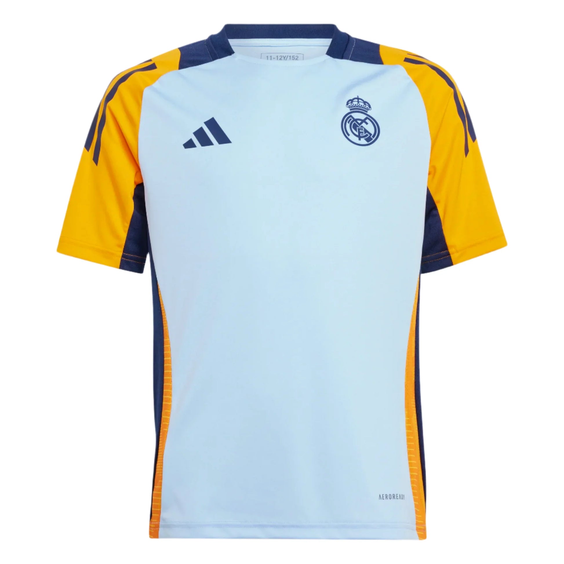 adidas Youth Real Madrid Training Jersey 24/25 Club Replica   - Third Coast Soccer