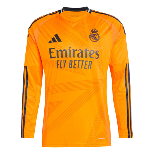 adidas Real Madrid Away LS Jersey 24/25 Club Replica Closeout - Third Coast Soccer