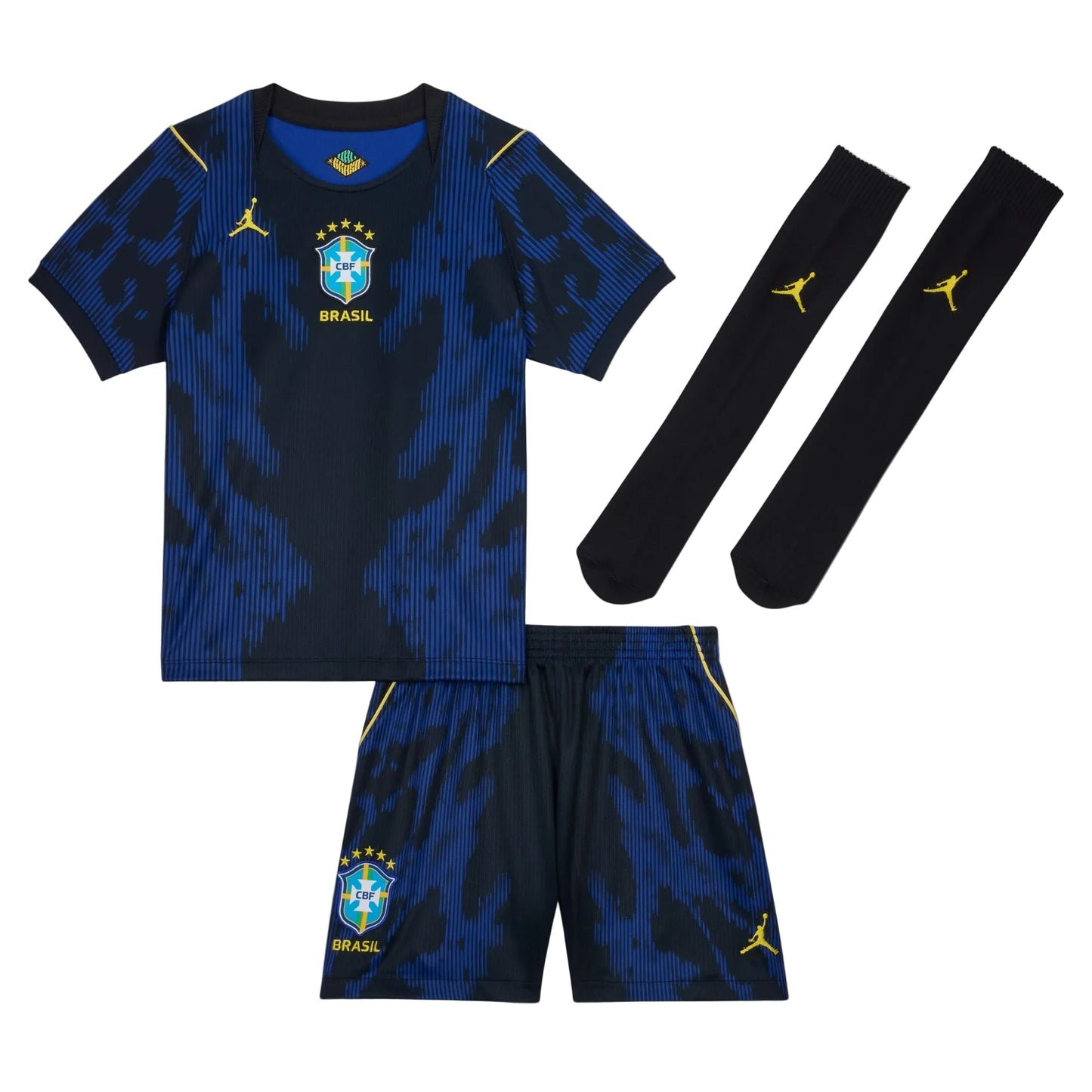 Nike Youth CBF Brazil Away 3-Piece Little Kids Kit 2026 International Replica - Third Coast Soccer