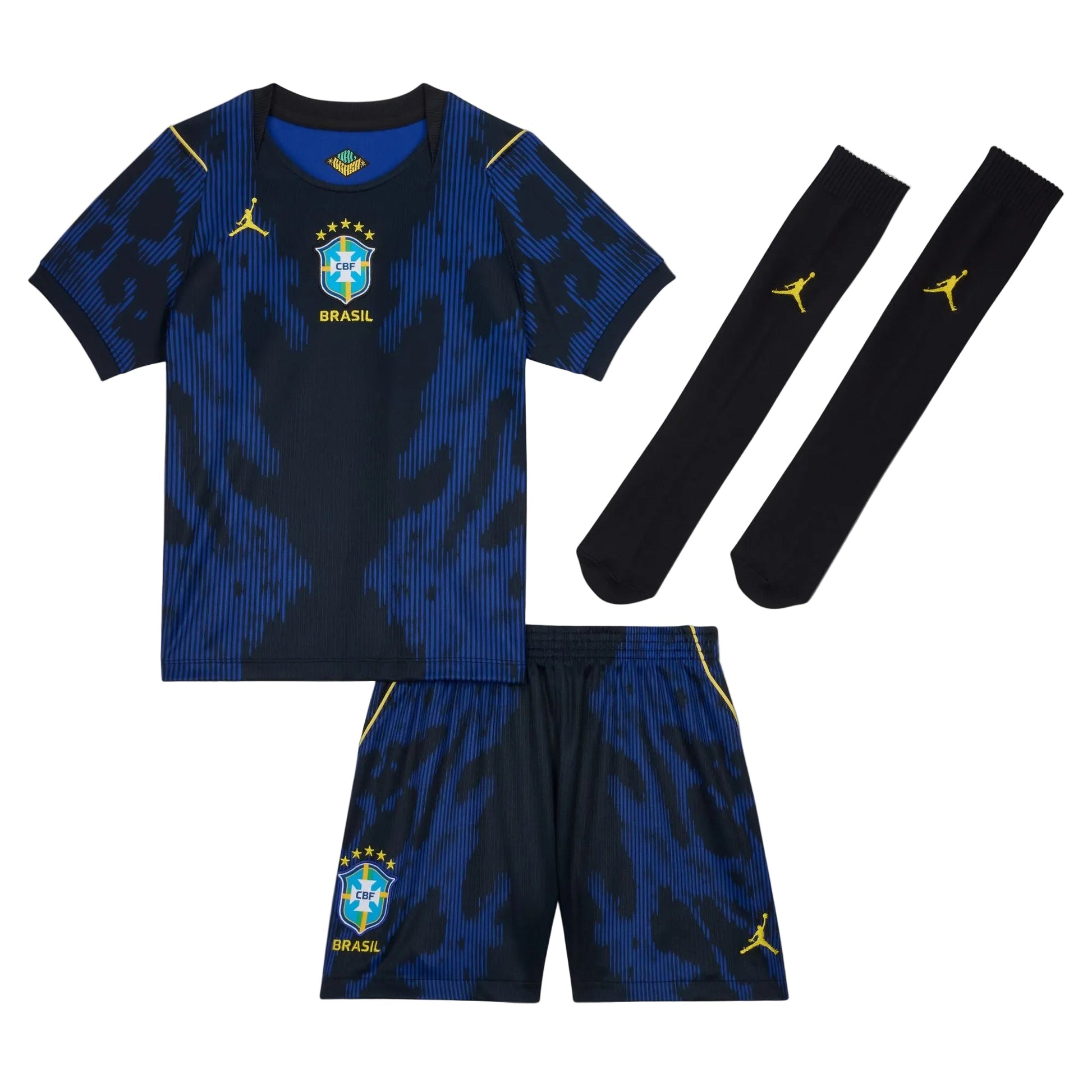 Nike Youth CBF Brazil Away 3-Piece Little Kids Kit 2026 International Replica - Third Coast Soccer