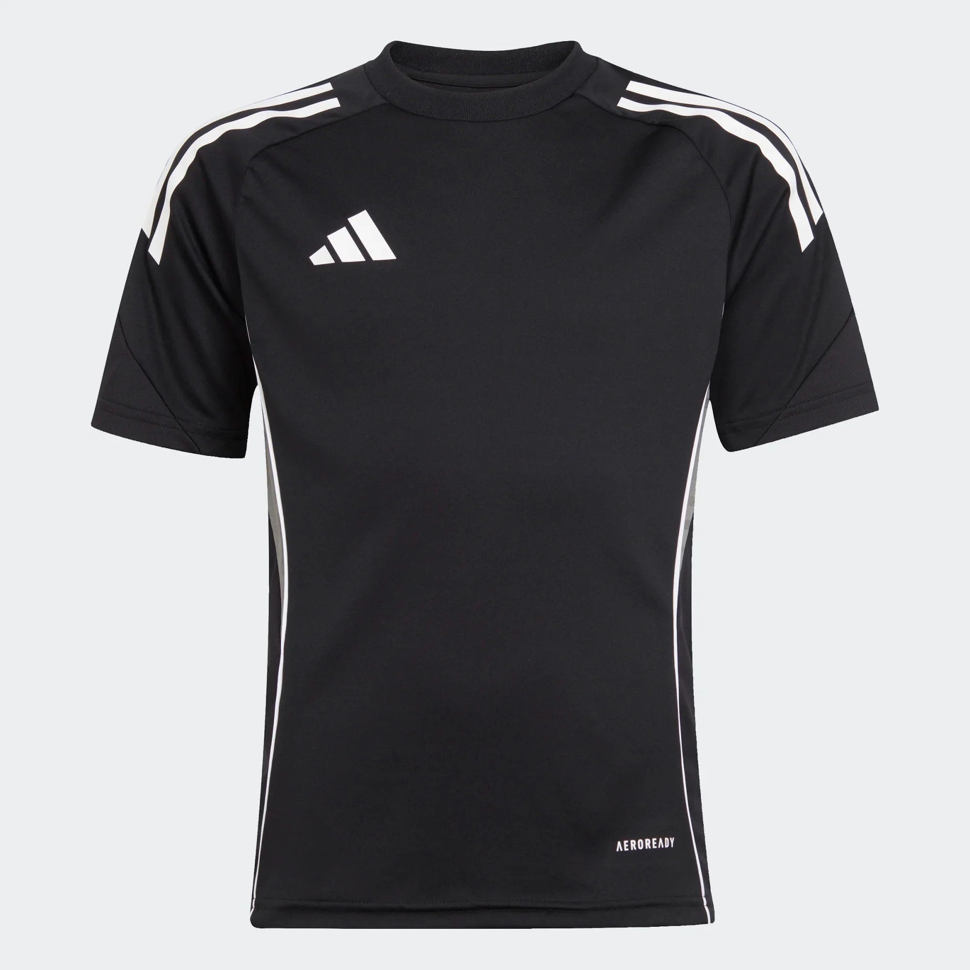 adidas Youth Tiro 25 Competition 25 Jersey - Black/Grey Training Jersey Black Youth XSmall - Third Coast Soccer