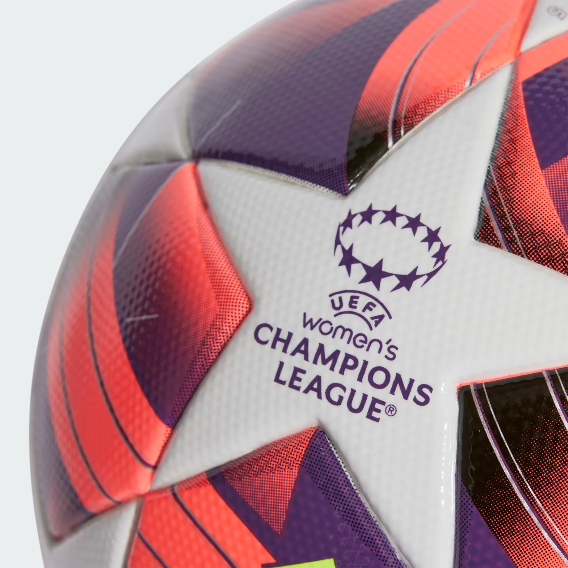 adidas Women's UCL 24 League Ball - White/Black/Silver Balls   - Third Coast Soccer