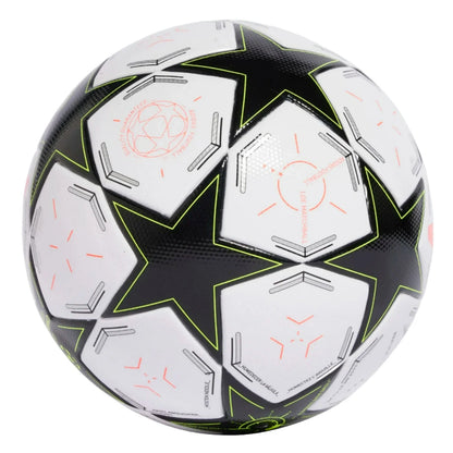 adidas UCL 24 League Ball - White/Black/Platinum Balls   - Third Coast Soccer