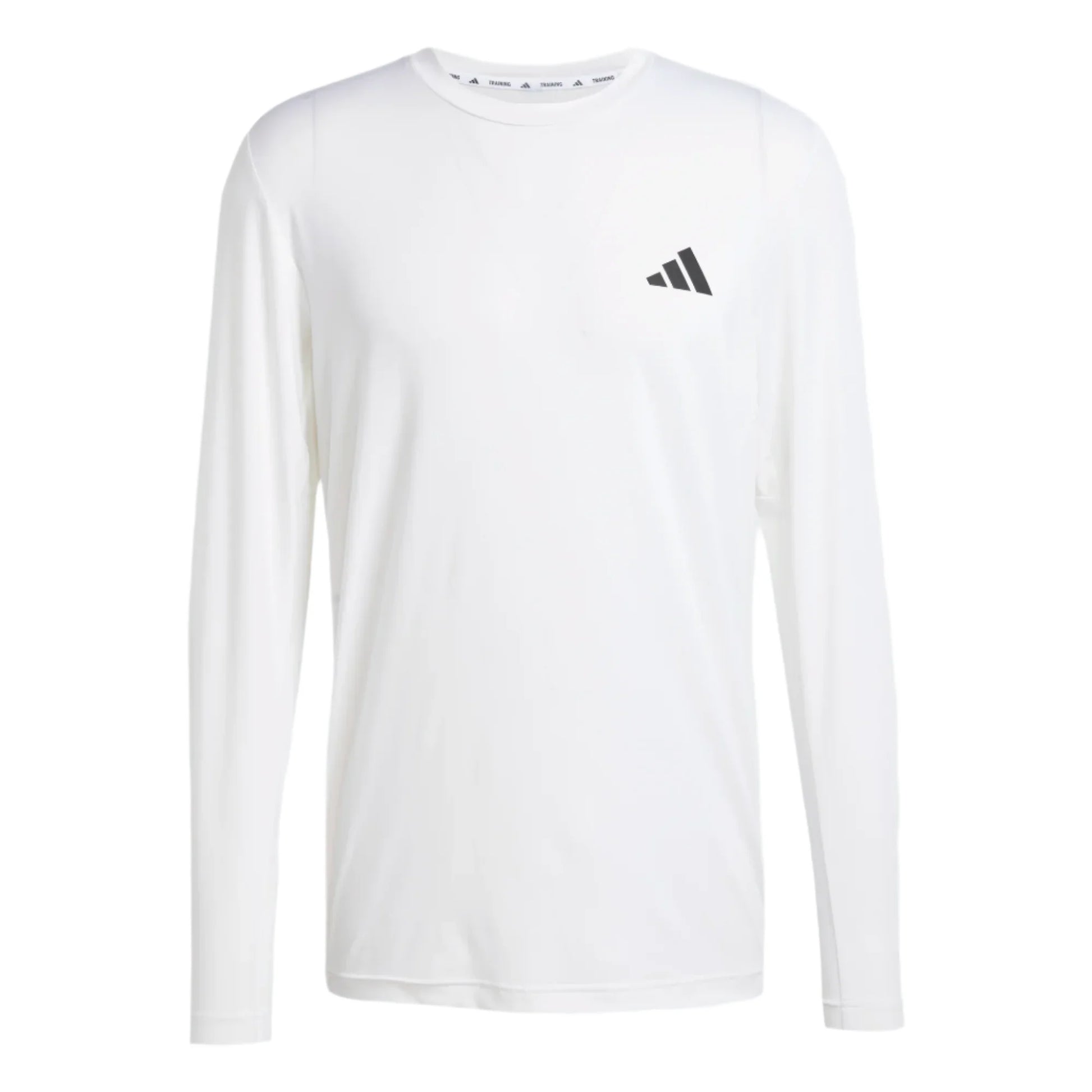 adidas Training Essentials LS Tee - White Training Wear - Third Coast Soccer