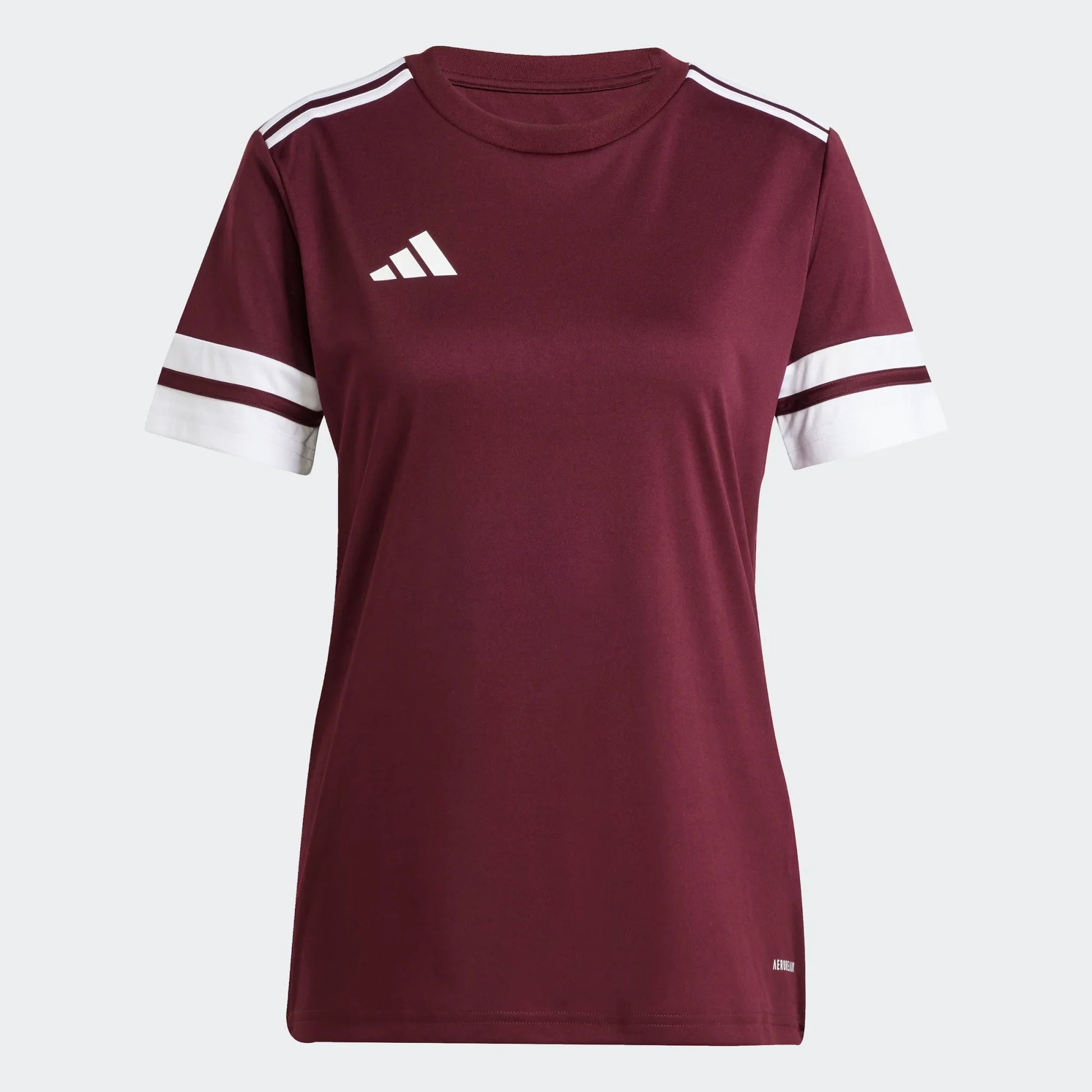 adidas Women's Squadra 25 Jersey - Maroon/White Jerseys - Third Coast Soccer
