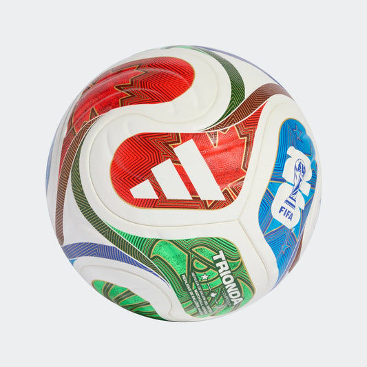 adidas World Cup 2026 Competition Ball - White/Blue/Red Balls White/Solar Blue/Power Red 5 - Third Coast Soccer