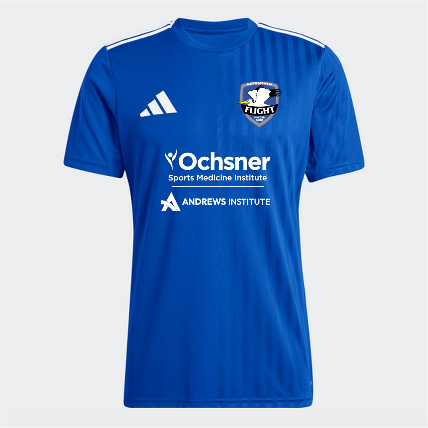 adidas AFSC Campeon 25 Jersey - Royal Ascension Flight Soccer Club Royal Blue/White Mens XSmall - Third Coast Soccer