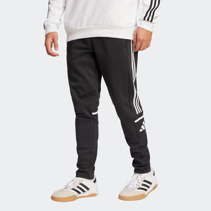 adidas Squadra 25 Sweatpant - Black/White Pants - Third Coast Soccer