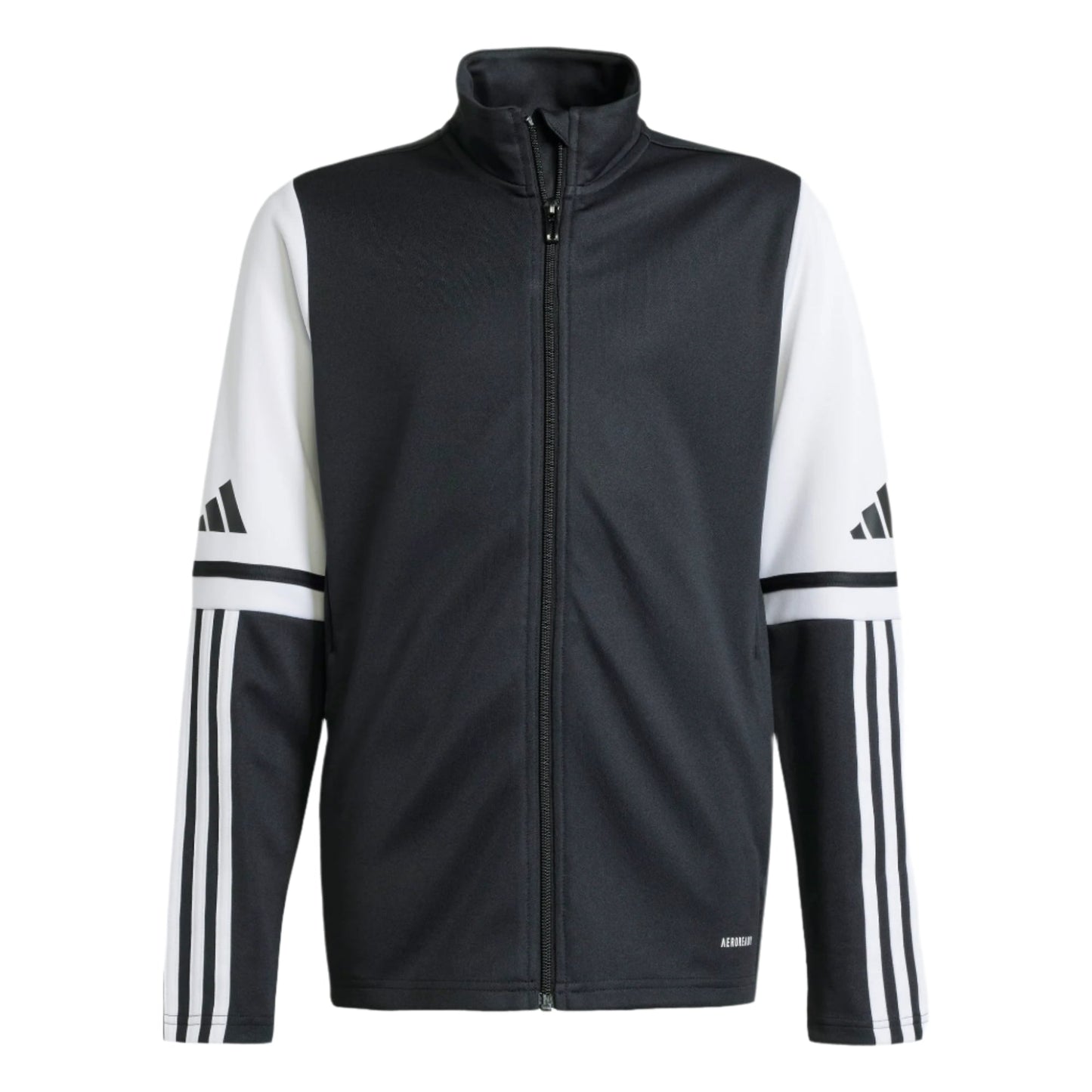 adidas Youth Squadra 25 Training Jacket - Black/White Jackets - Third Coast Soccer