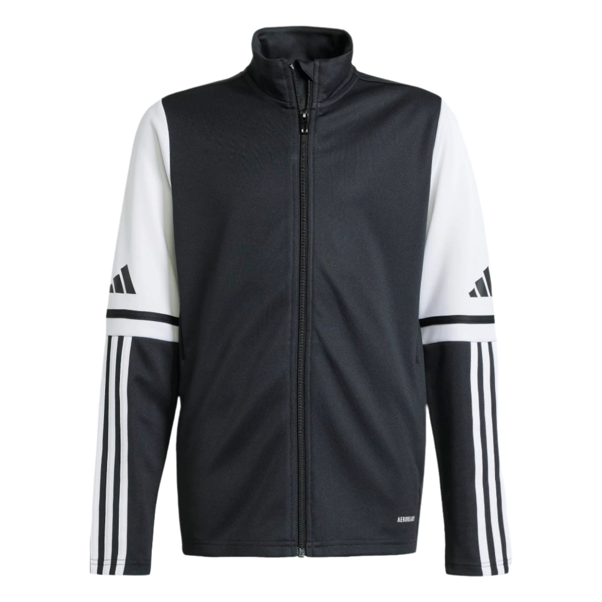 adidas Youth Squadra 25 Training Jacket - Black/White Jackets - Third Coast Soccer