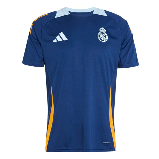 adidas Youth Real Madrid Training Jersey 24/25 - Navy/Orange Club Replica - Third Coast Soccer