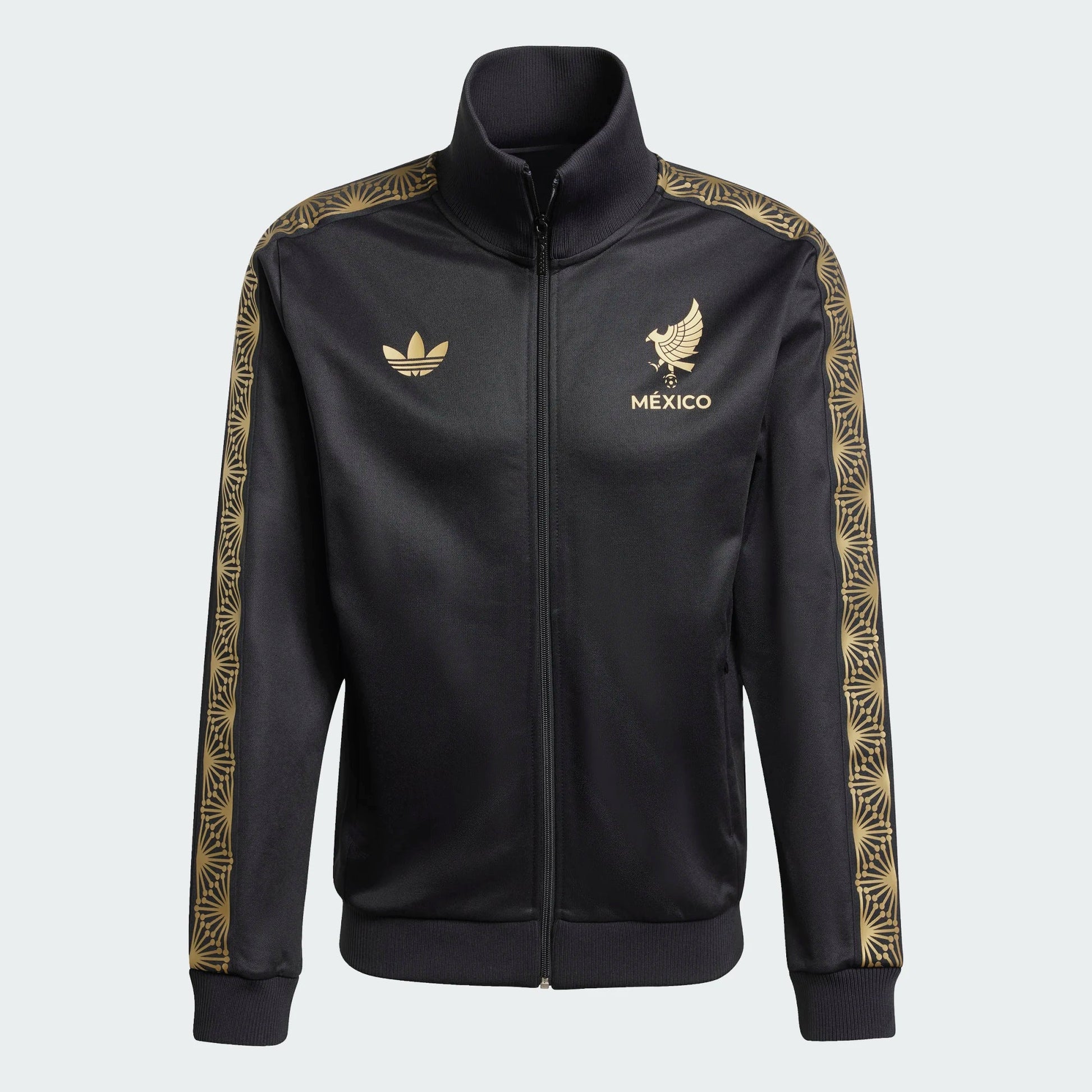 adidas Mexico Training Jacket - Black International Replica - Third Coast Soccer