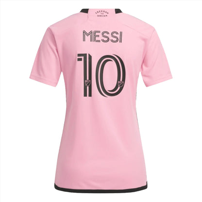 adidas Women's Messi Inter Miami CF Home Jersey 24/25 Club Replica Closeout - Third Coast Soccer