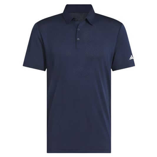 adidas Ultimate360 Micro Texture Polo - Navy Polos - Third Coast Soccer
