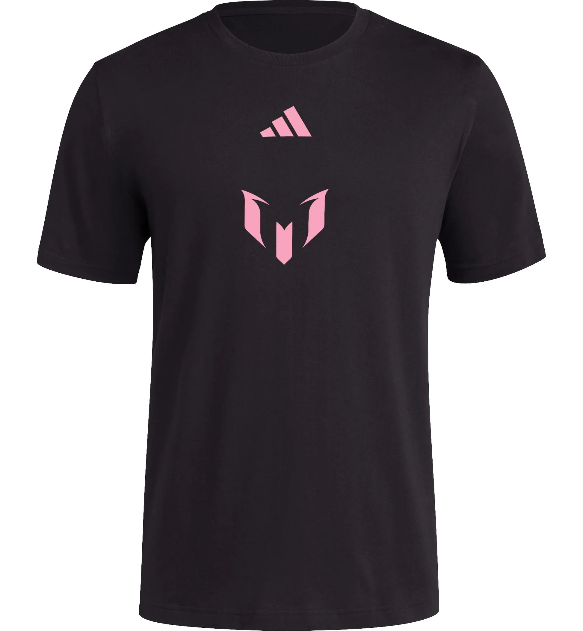 adidas Messi Inter Miami Unveil Tee - Black/Pink Club Replica   - Third Coast Soccer