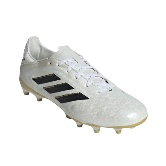 adidas Copa Pure III League FG - White/Black/Gold Men's Footwear - Third Coast Soccer