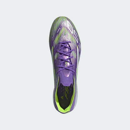 adidas F50 Elite FG - Purple/White/Lucid Lemon Men's Footwear - Third Coast Soccer