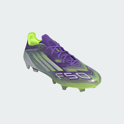 adidas F50 Elite FG - Purple/White/Lucid Lemon Men's Footwear - Third Coast Soccer