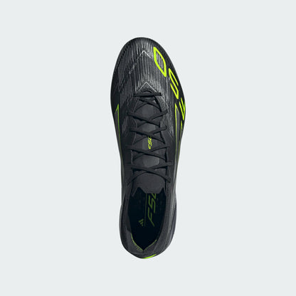 adidas F50 Elite FG - Black/Iron Metallic/Lucid Lemon Men's Footwear - Third Coast Soccer