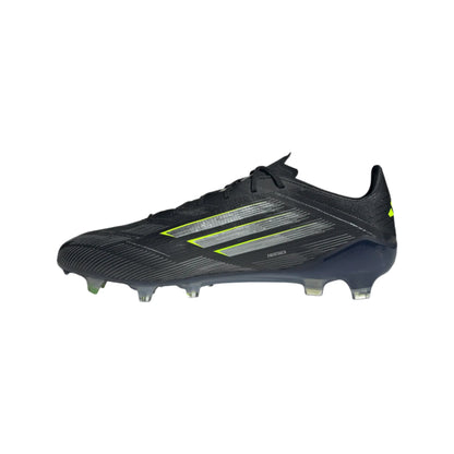 adidas F50 Elite FG - Black/Iron Metallic/Lucid Lemon Men's Footwear - Third Coast Soccer