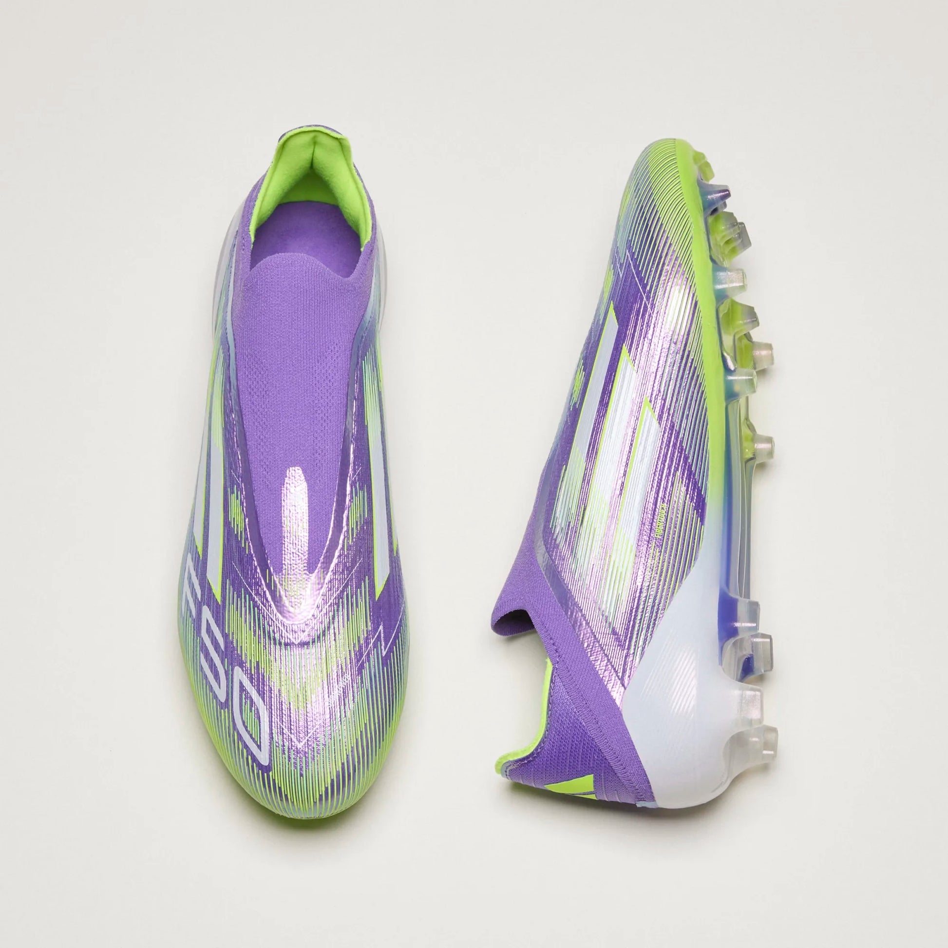 adidas F50 Elite Laceless FG - White/Black/Lucid Lemon Men's Footwear Closeout - Third Coast Soccer