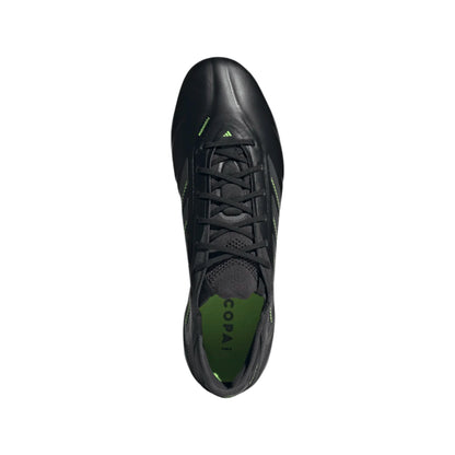 adidas Copa Pure III Elite FG - Black/Lucid Lemon Men's Footwear - Third Coast Soccer