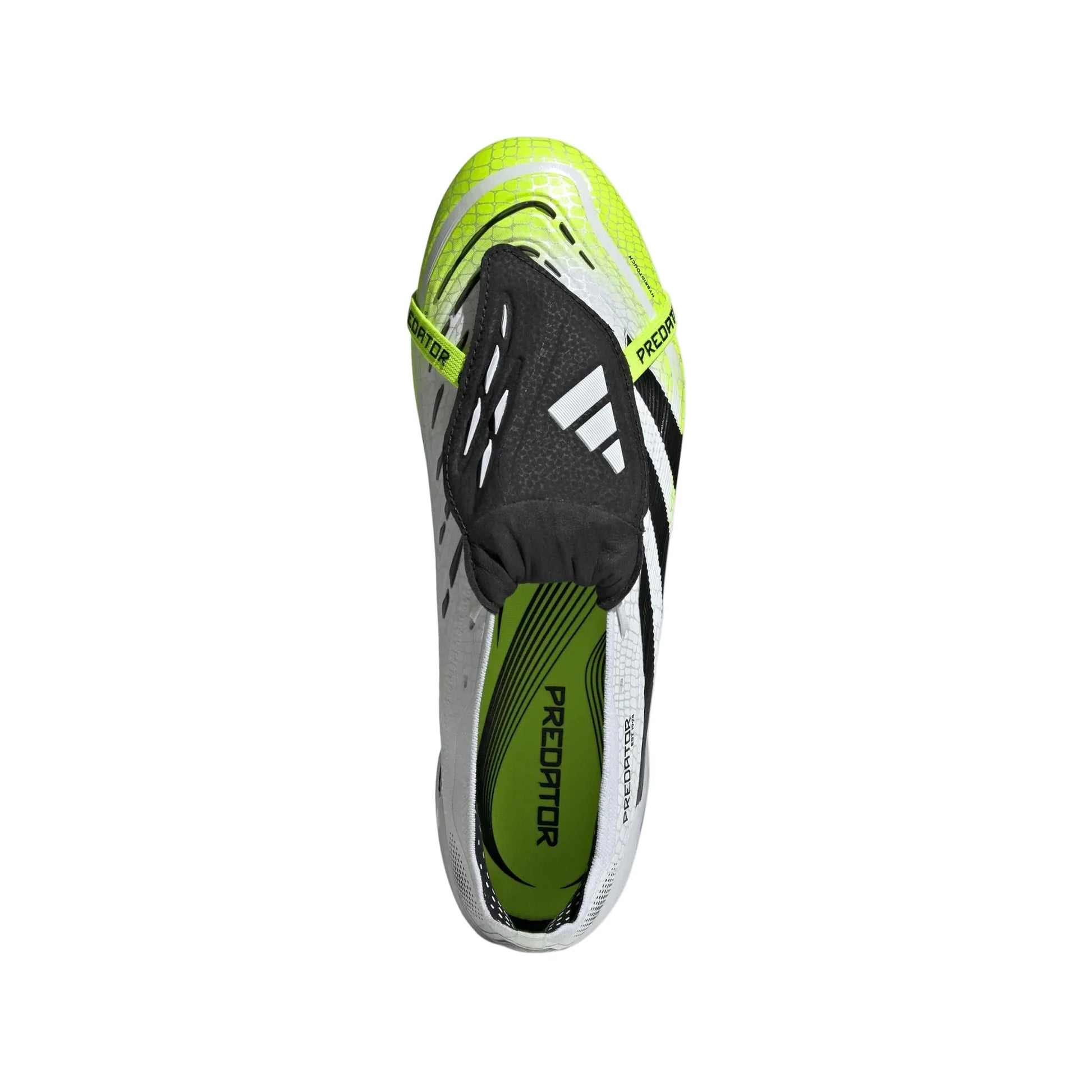 adidas Predator Elite FT FG - White/Black/Lucid Lemon Men's Footwear - Third Coast Soccer