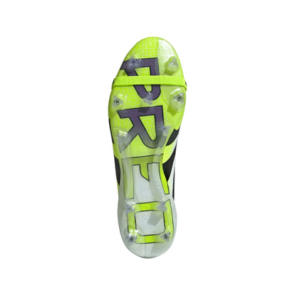 adidas Predator Elite FT FG - White/Black/Lucid Lemon Men's Footwear - Third Coast Soccer