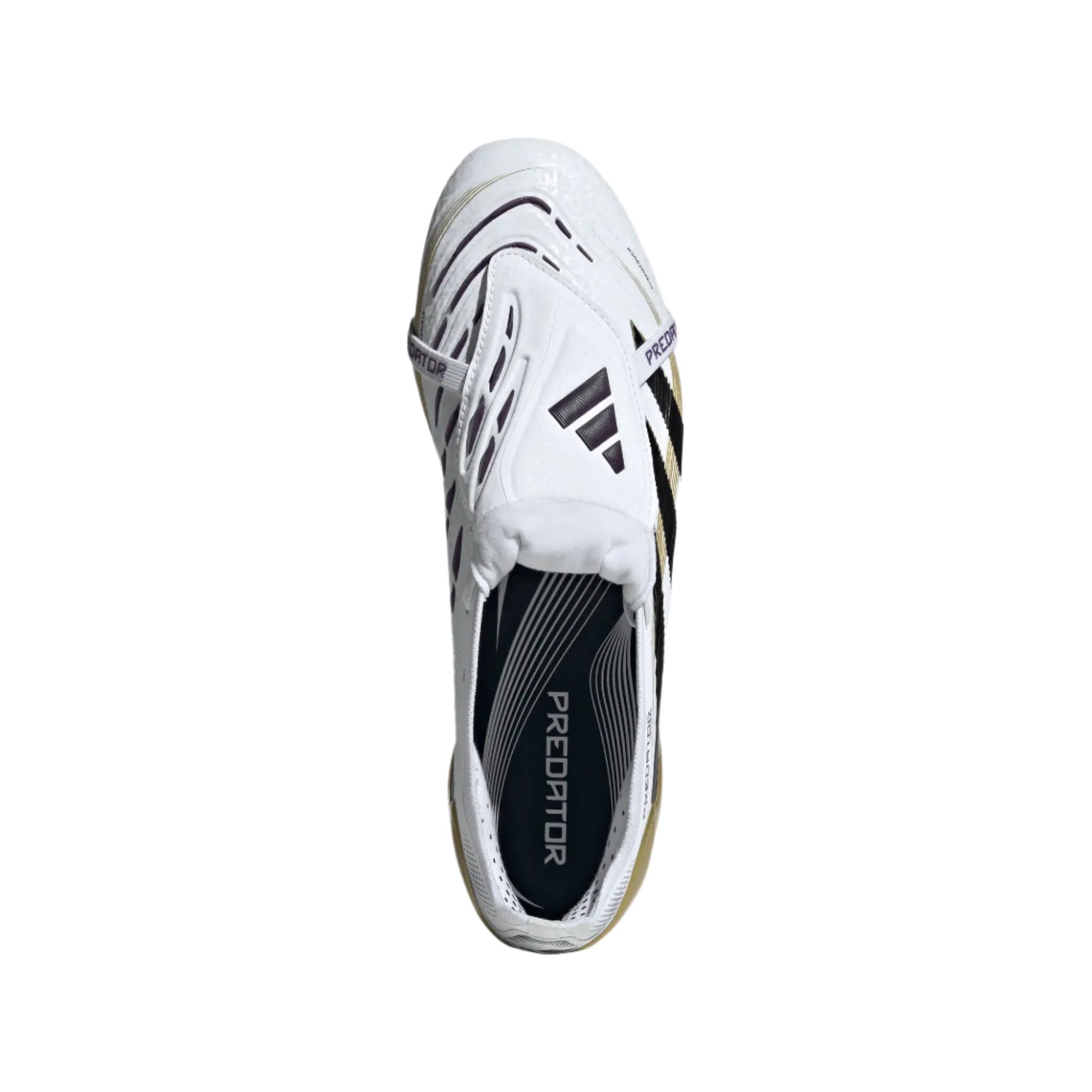 adidas Predator Elite FT FG - White/Black/Gold Men's Footwear - Third Coast Soccer