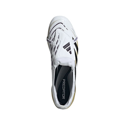 adidas Predator Elite FT FG - White/Black/Gold Men's Footwear - Third Coast Soccer