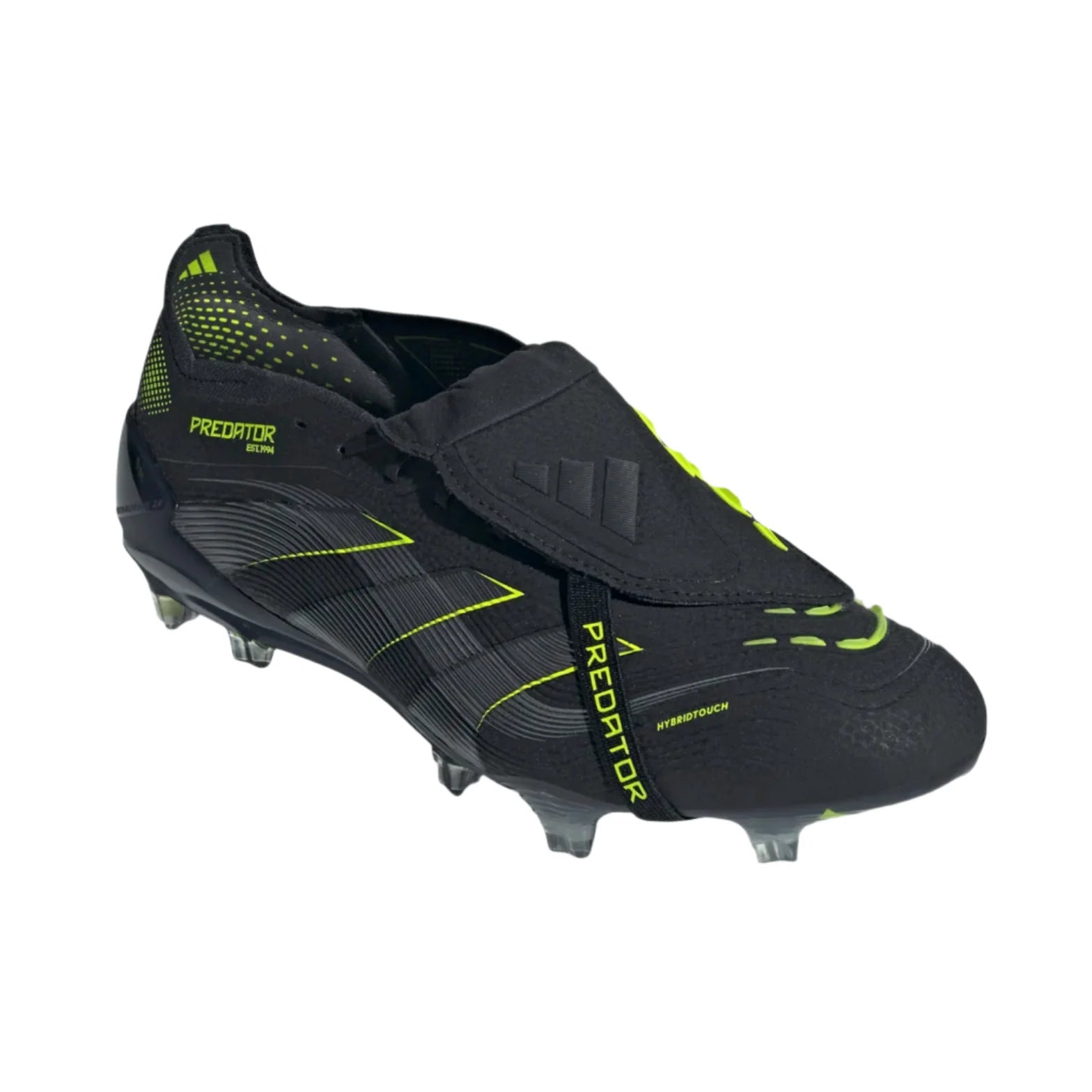 adidas Predator Elite FT FG - Black/Lucid Lemon Men's Footwear - Third Coast Soccer