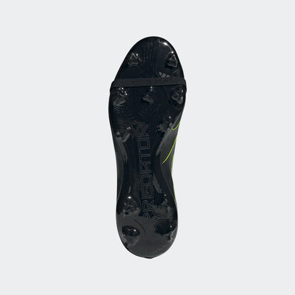 adidas Predator League FT FG - Black/Lucid Lemon Men's Footwear - Third Coast Soccer