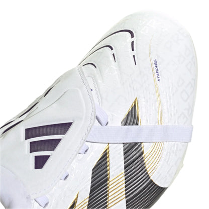 adidas Predator League FT FG - White/Black/Gold Men's Footwear - Third Coast Soccer