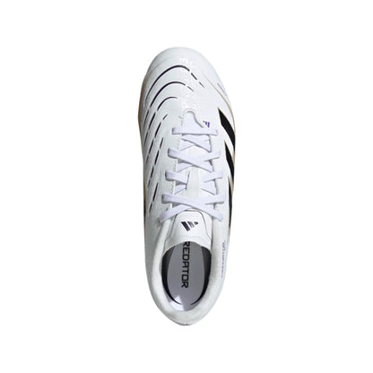adidas Youth Predator League FG - White/Black/Gold Youth Footwear - Third Coast Soccer