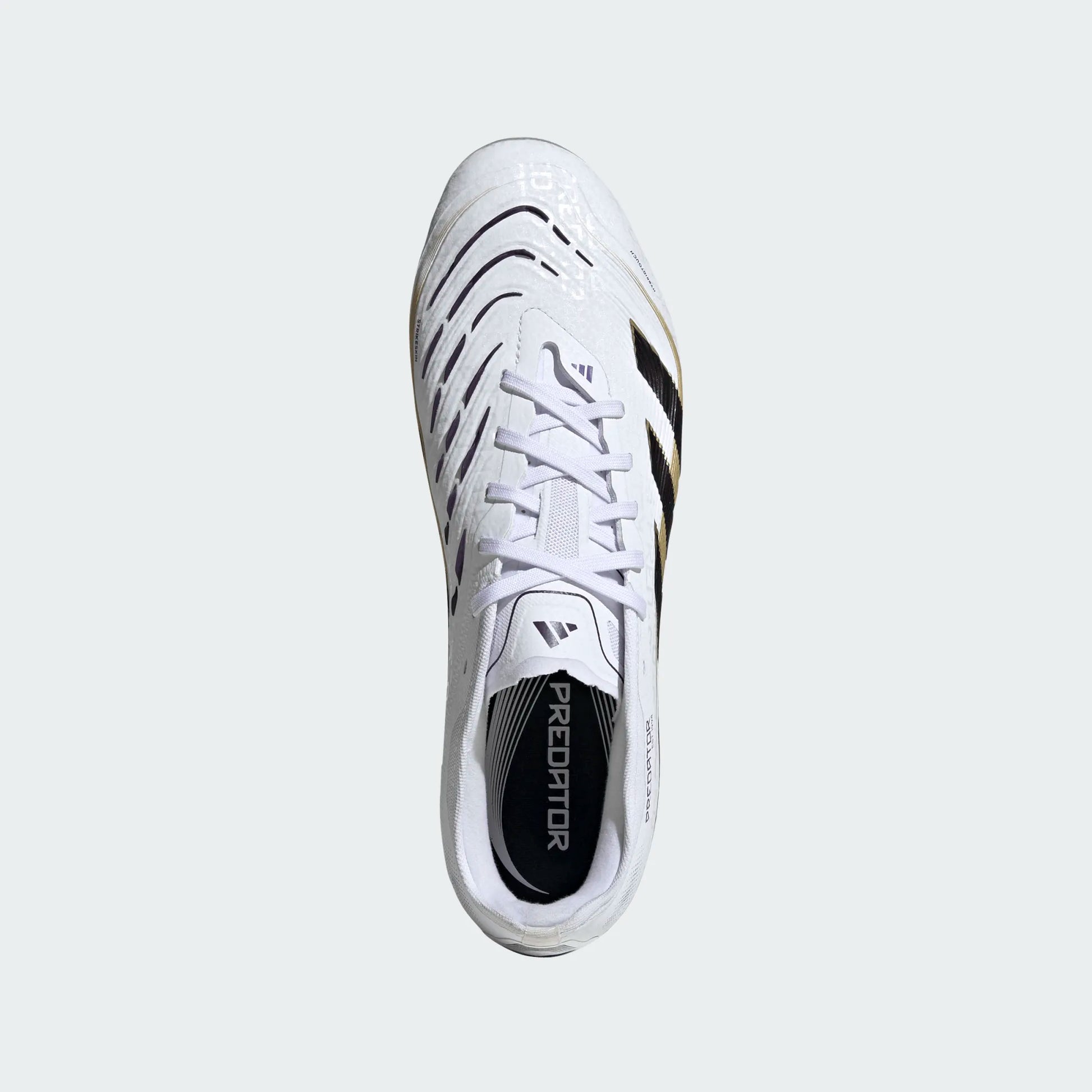 adidas Predator Pro FG - White/Black/Gold Men's Footwear - Third Coast Soccer