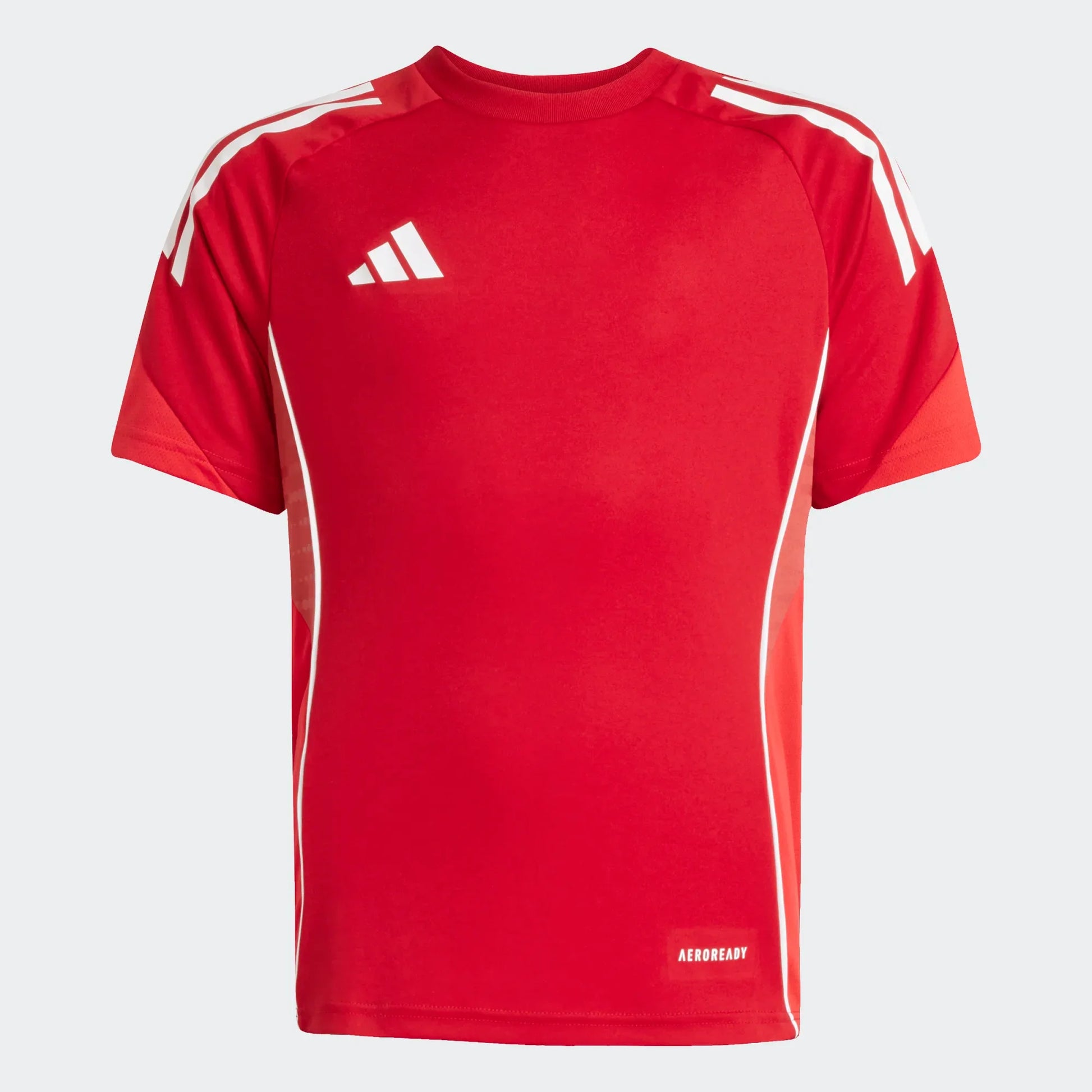 adidas Youth Tiro 25 Competition Training Jersey - Red/White Training Jersey Red Youth XSmall - Third Coast Soccer