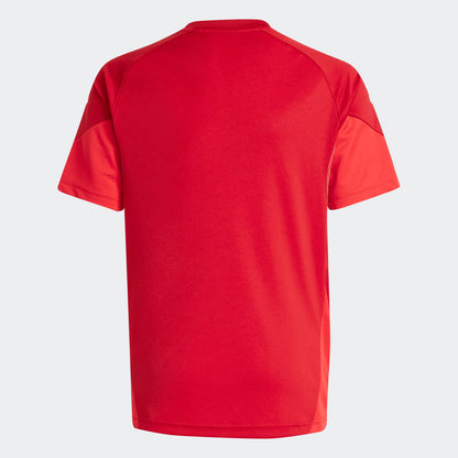 adidas Youth Tiro 25 Competition Training Jersey - Red/White Training Jersey - Third Coast Soccer