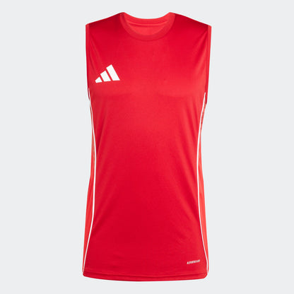 adidas Tiro 25 Competitiong Sleeveless Jersey - Red/White Jerseys - Third Coast Soccer
