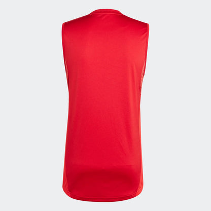 adidas Tiro 25 Competitiong Sleeveless Jersey - Red/White Jerseys - Third Coast Soccer