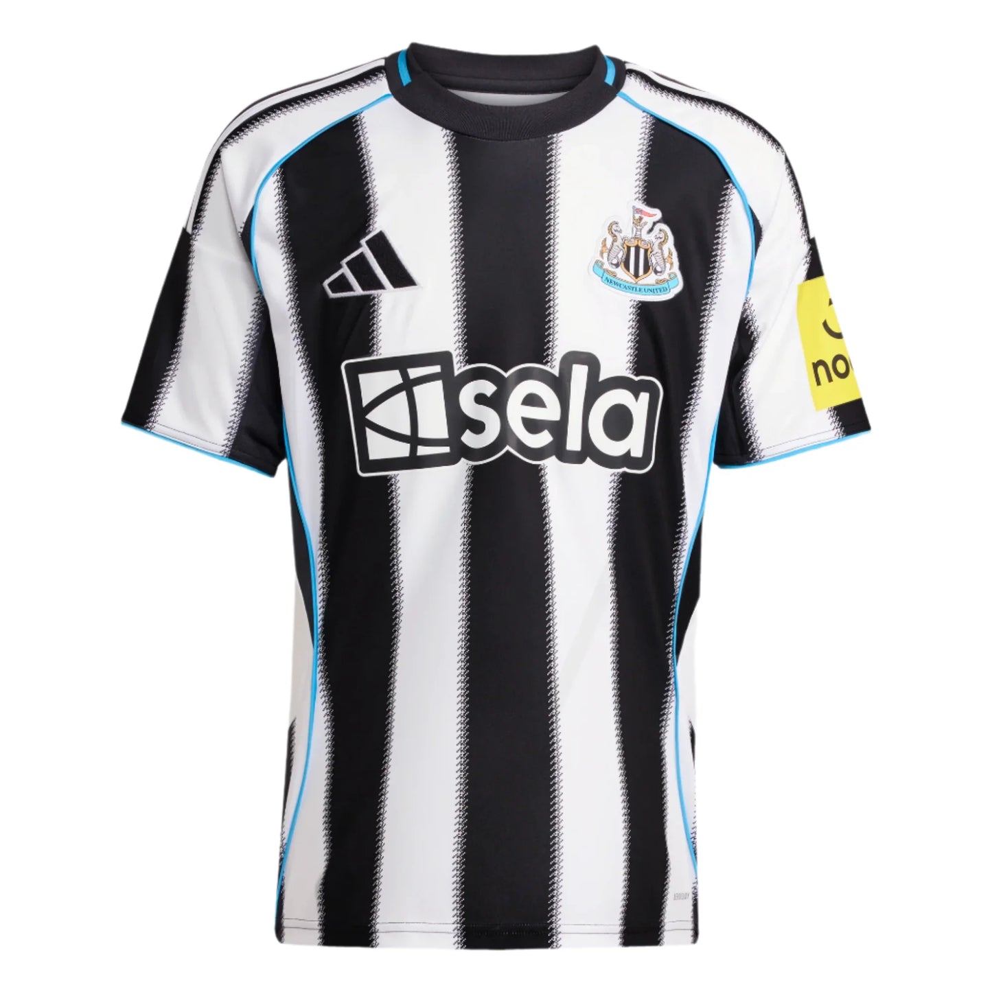 adidas Newcastle United FC Home Jersey 25/26 Club Replica Closeout Black/White Mens Small - Third Coast Soccer