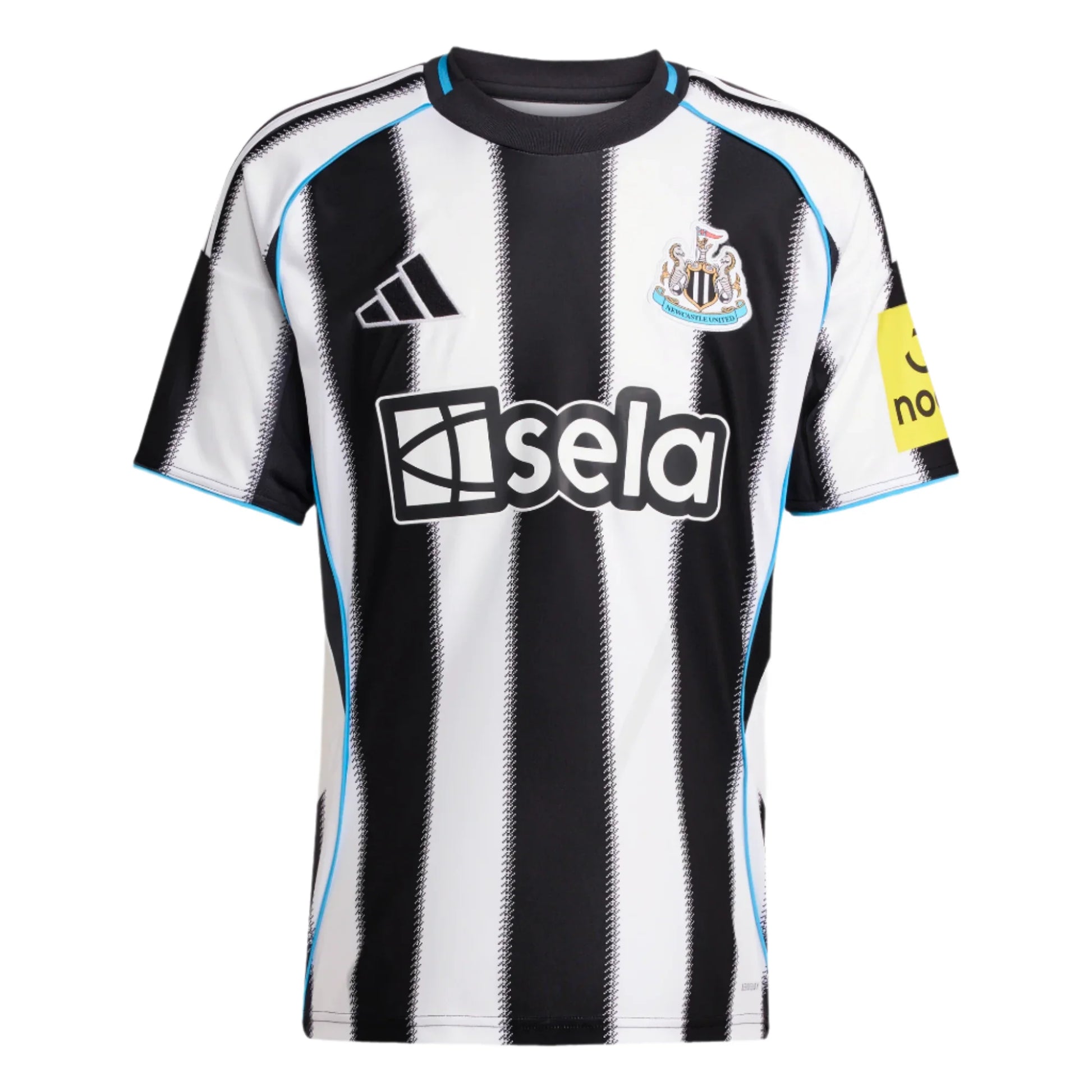 adidas Newcastle United FC Home Jersey 25/26 Club Replica Closeout Black/White Mens Small - Third Coast Soccer