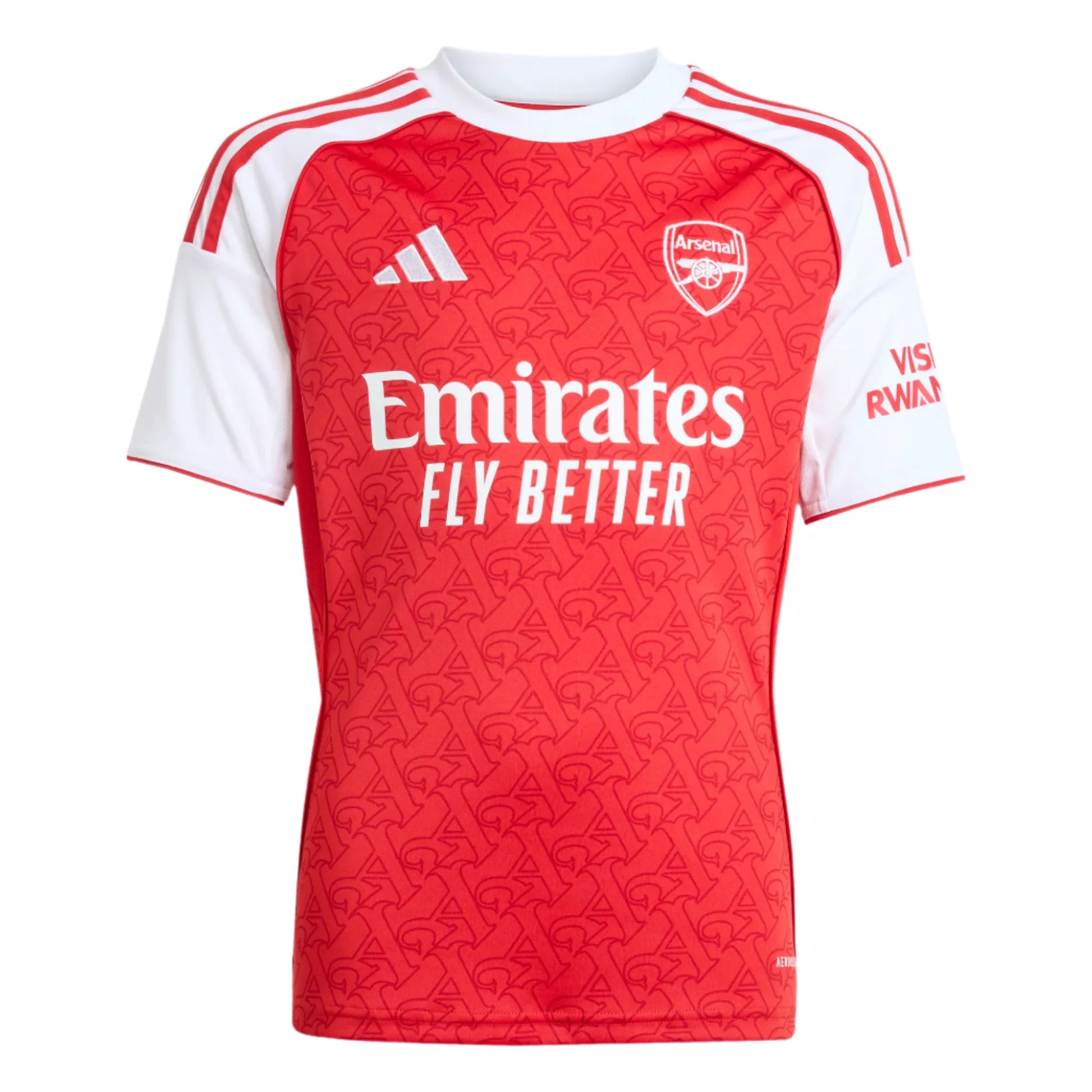 adidas Arsenal FC Home Jersey 25/26 Club Replica Closeout Better Scarlet/White Mens Small - Third Coast Soccer