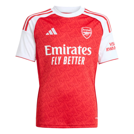 adidas Arsenal FC Home Jersey 25/26 Club Replica Closeout Better Scarlet/White Mens Small - Third Coast Soccer