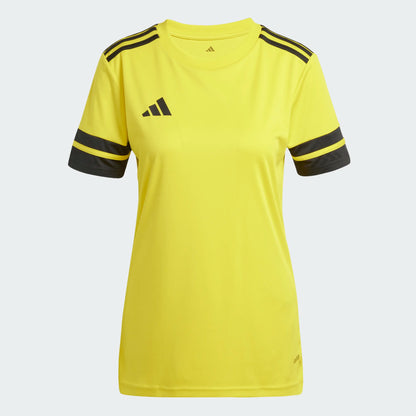 adidas Women's Squadra 25 Jersey - Team Yellow/Black Jerseys - Third Coast Soccer