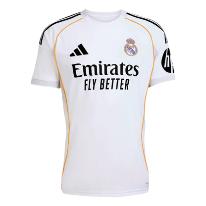 adidas Real Madrid Home Jersey 25/26 Club Replica Closeout White Mens Small - Third Coast Soccer