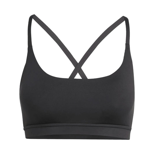 adidas All Me LS Bra - Black Womens Apparel - Third Coast Soccer