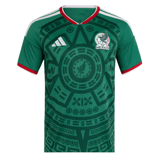 adidas FMF Mexico Authentic Home Jersey 2026 International Replica - Third Coast Soccer
